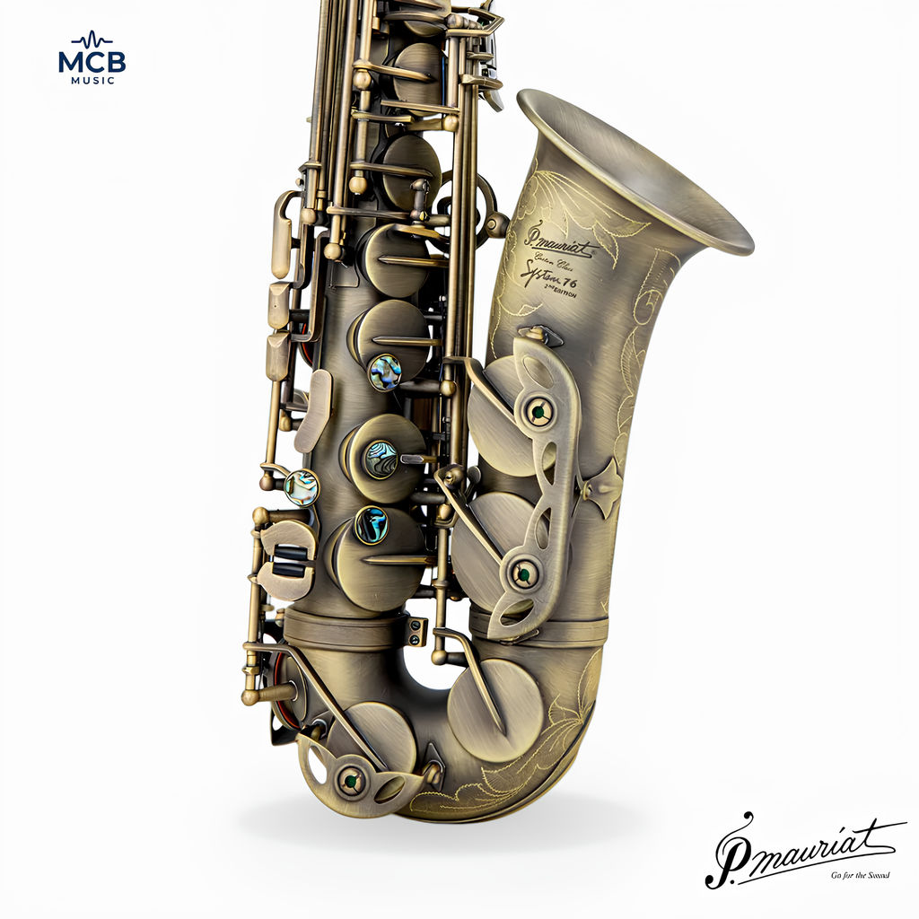 Saxofone Alto Paul Mauriat 76 custom original Dark Vintage - Edição Limitada