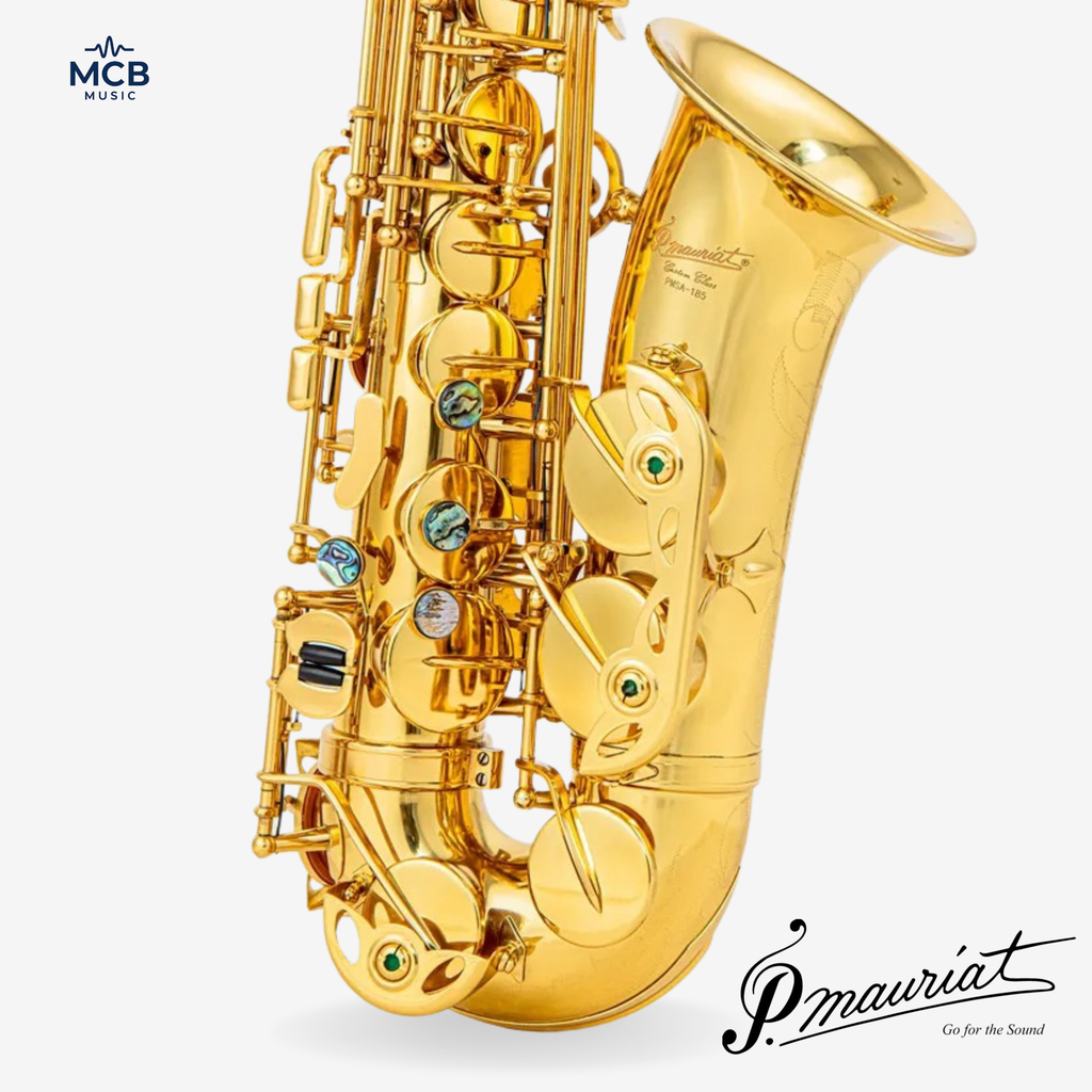 Saxofone Alto Paul Mauriat PMSA-185 original Gold Lacquer