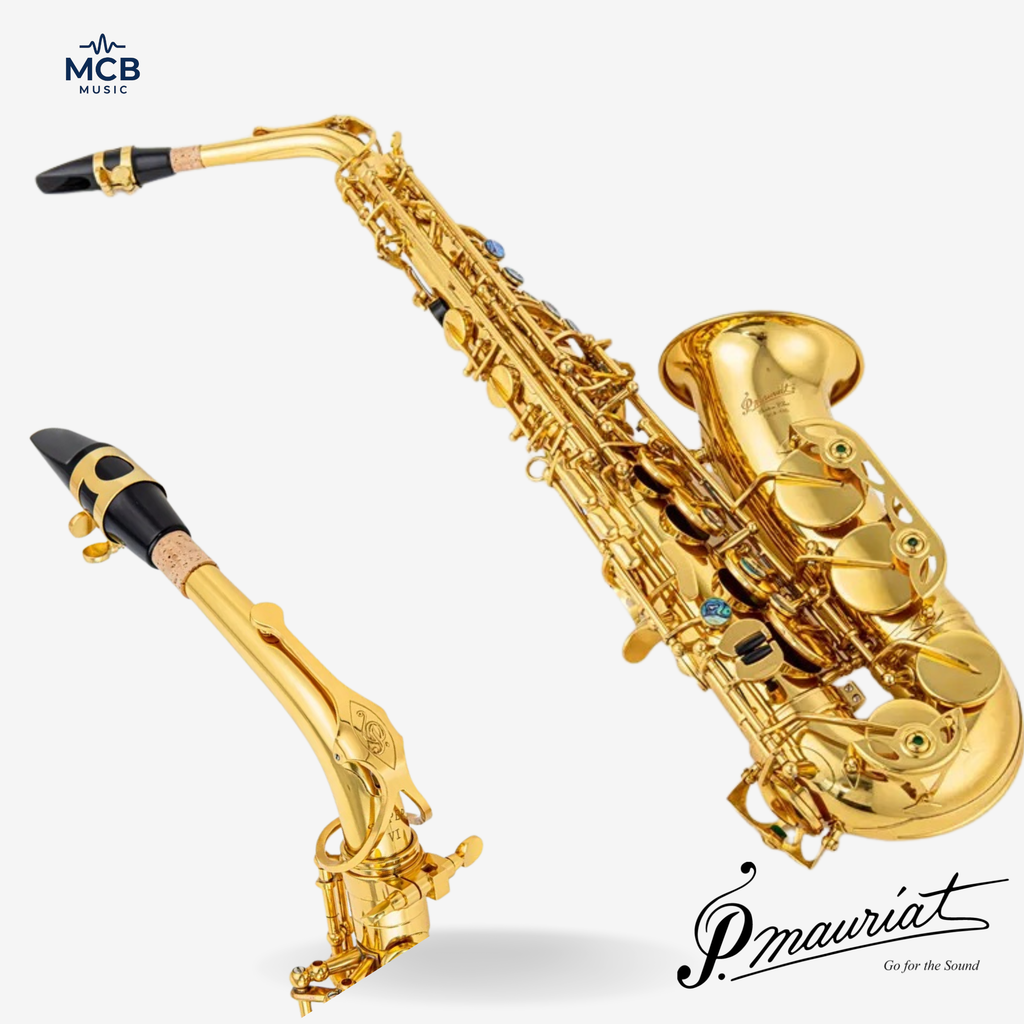 Saxofone Alto Paul Mauriat PMSA-185 original Gold Lacquer