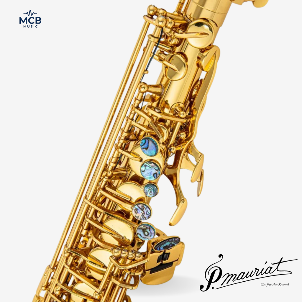 Saxofone Alto Paul Mauriat PMSA-185 original Gold Lacquer