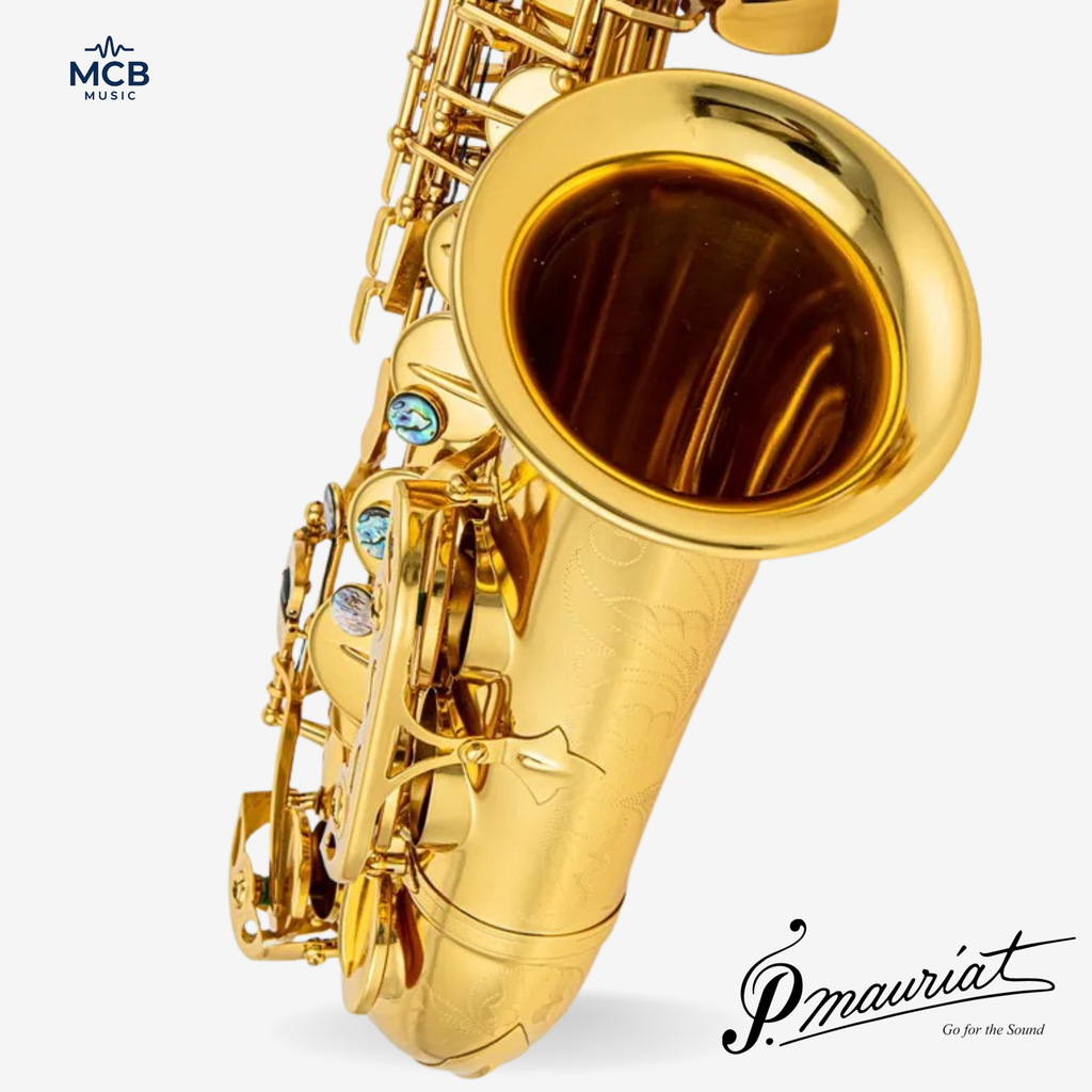 Saxofone Alto Paul Mauriat PMSA-185 original Gold Lacquer